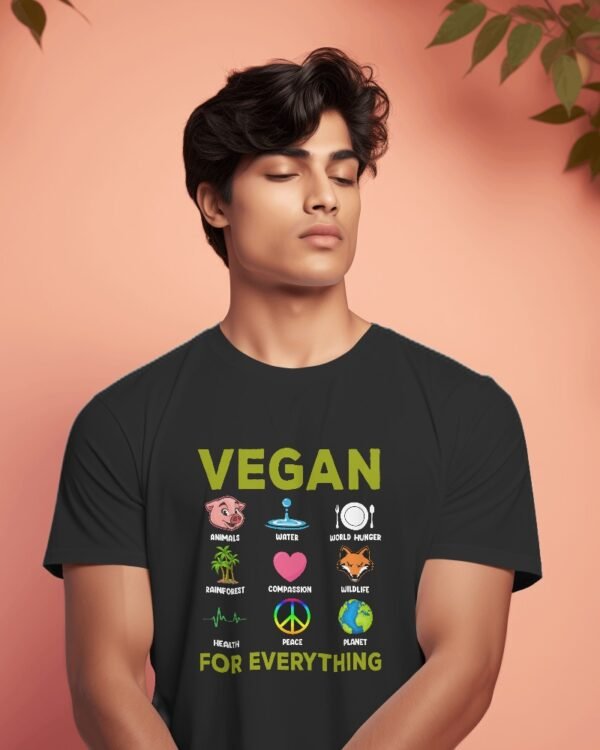 Vegan for Everything Unisex Organic Cotton T-Shirt