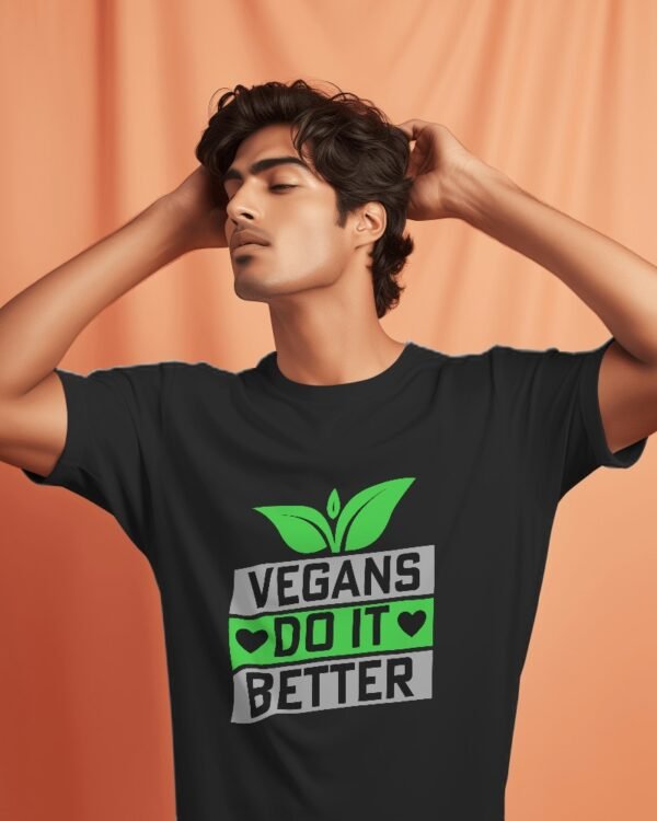 Vegans Do It Better Unisex Organic Cotton T-Shirt