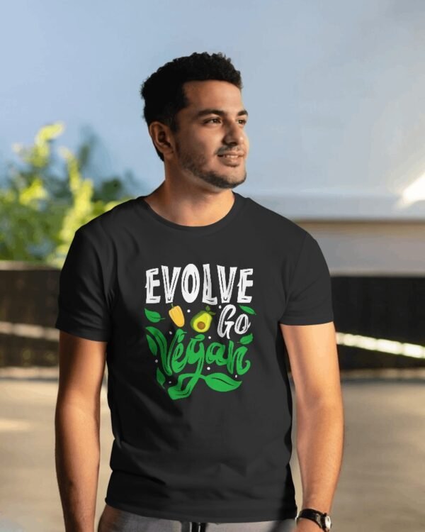 Evolve Go Vegan Unisex Organic Cotton T-Shirt