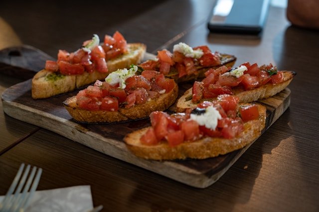 Special Tomato Bruschetta