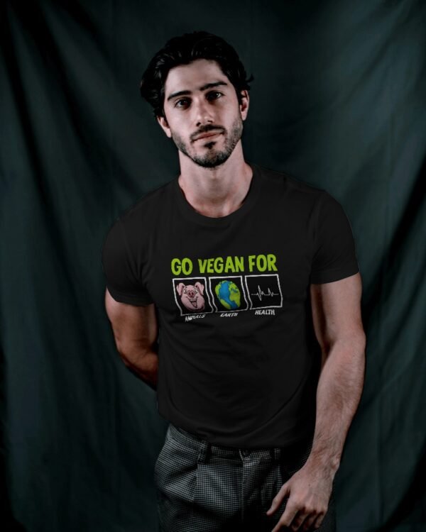 go vegan t shirt