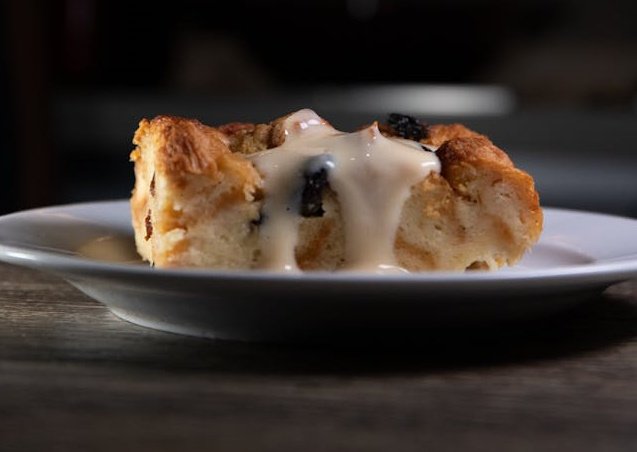 Peanut Butter Bread Pudding with Coffee Sauce Recipe