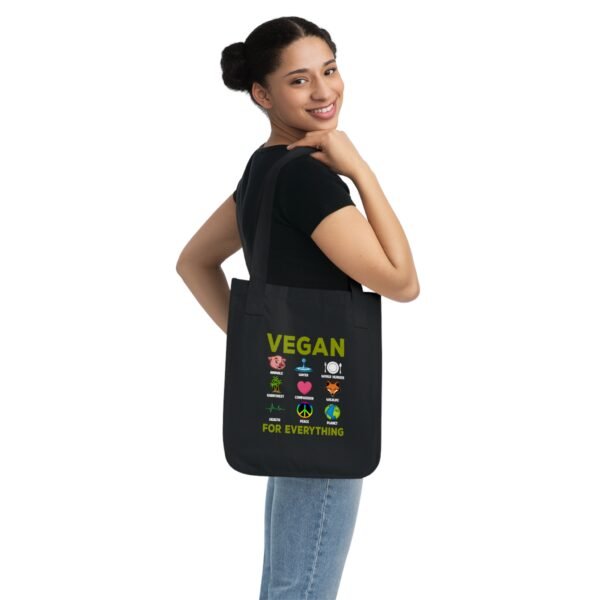 vegan modern tote bag