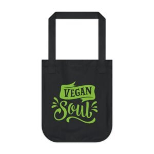 vegan modern tote bag