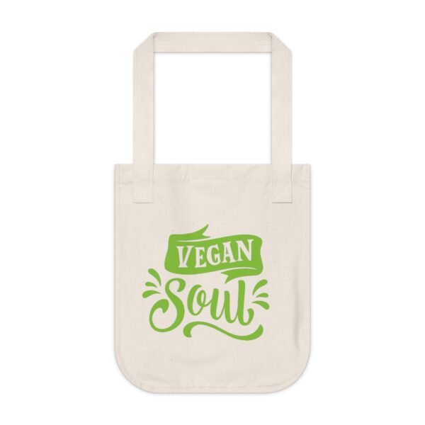 vegan modern tote bag