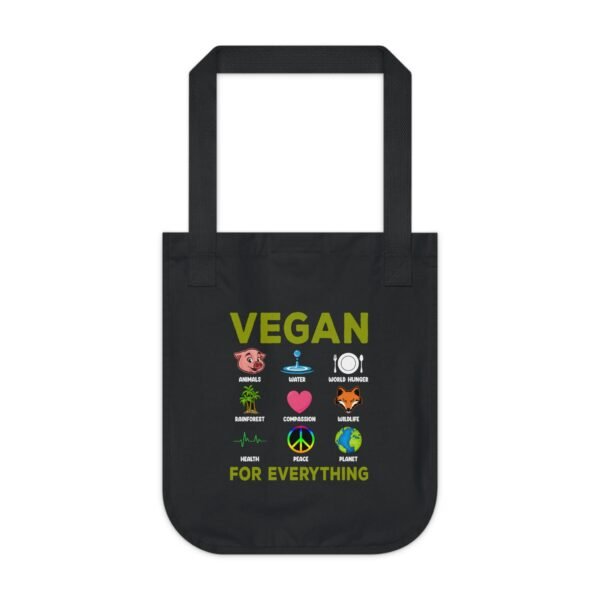 vegan modern tote bag