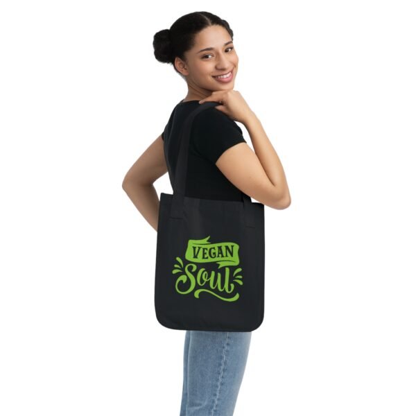 vegan modern tote bag